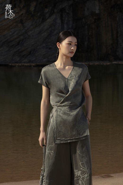 荷木HEMU丨青篱·上衣 商品图2