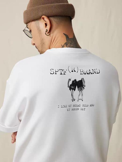 SUPERTOFU(SPTF)/JY-SS25-T002/概念图案短袖T恤 商品图0