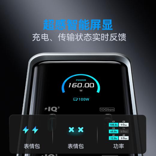 【热销】Anker安克 14合1桌面充电拓展坞 超清HDMI转换器Type-c网线USB分线器配件多口硬盘转换传输 A83B6 商品图3