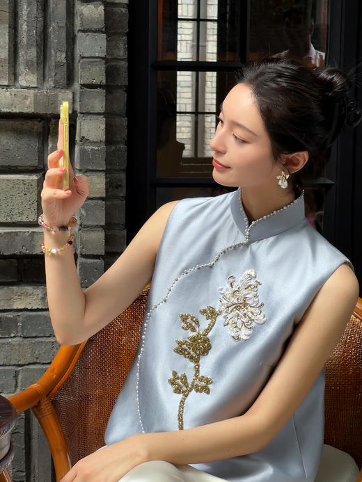 廷前观棠 | 清欢马甲 商品图2