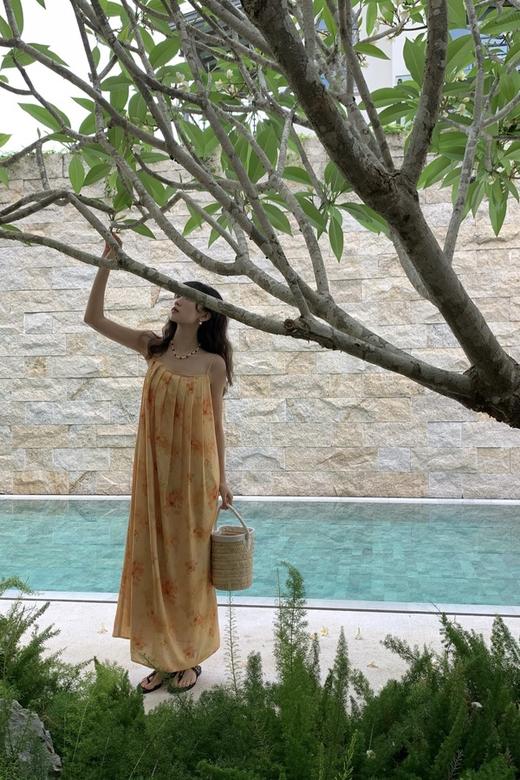 SUMMER & SAGE 晕染度假风吊带连衣裙 20661 商品图5