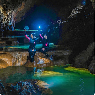 探洞特惠🎁黄龙洞一日探洞历险，溶洞浆板|洞穴溯溪|地缝挑战|勇士悬崖|避暑探险|秘境打卡|稻田咖啡 商品图4