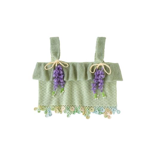 苏苏姐家森屿吊带手工diy编织钩针毛线团自制夏季上衣材料包 商品图3