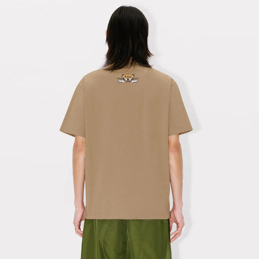 【二】KENZO 高田贤三 男士卡通虎头徽标印花棉质圆领短袖T恤 驼色 FF55 TS533 4SG 10 商品图2