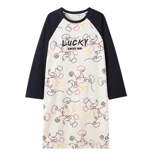 康妮雅女式长袖睡裙 商品图8