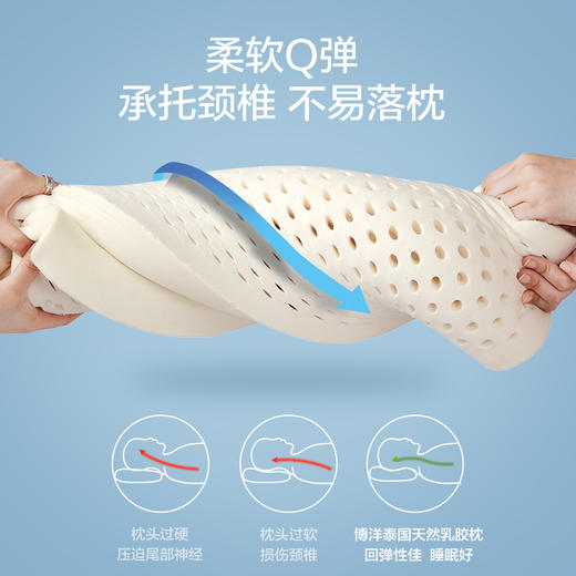 博洋乳胶曲线枕芯—云眠W923143011005 商品图5