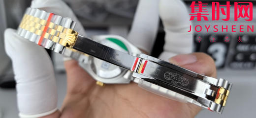 Rolex劳力士GS日志型系列 女款31mm 日志31系列 间金绿盘钻面 女士腕表 搭载改Cal.2236 商品图5