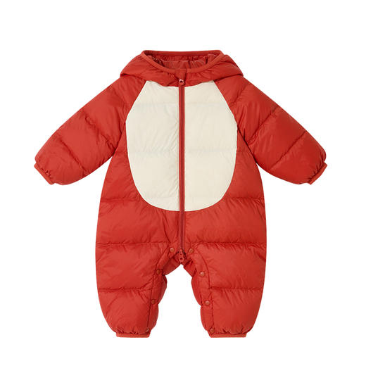 Cucutas婴童羽绒连体服CY25WIW217梦幻粉/橙红/浅卡其（66#-90#） 商品图2