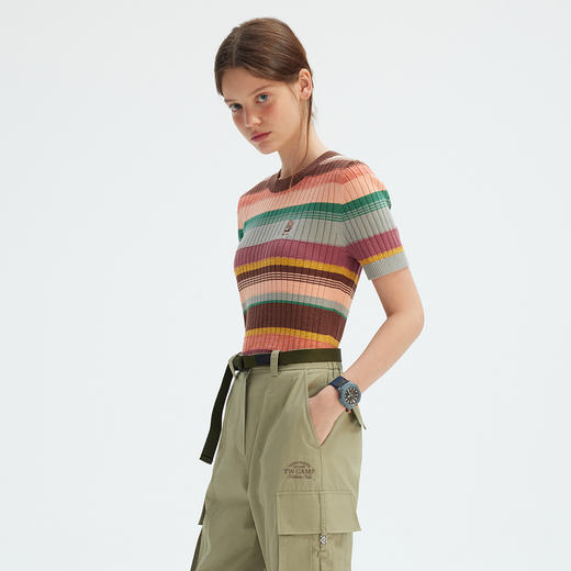 【大都会】TeenieWeenie小熊毛衣女2025秋季新款女装TTKW253704T 商品图2