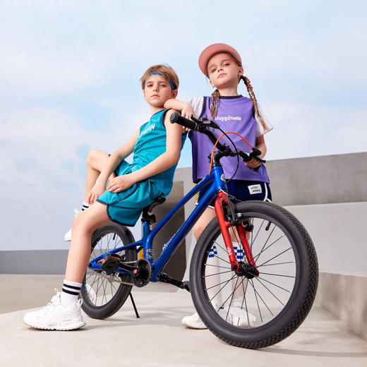 优贝royalbaby易骑星际飞鲨镁合金超轻车儿童自行车男孩女孩单车 商品图0