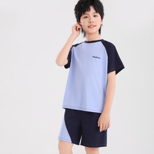 小汗娃必入❗高端牛货😎79💰🉐2套❗️上衣➕短裤，出口专业级儿童速干套装『北吉熊A类儿童防晒速干运动套装』 防晒冰丝凉感空调套装❄️高温首选时刻清爽❗ 商品图4