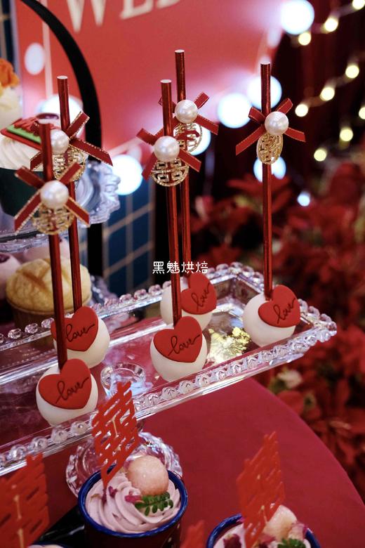 复古港风婚礼甜品台 商品图8