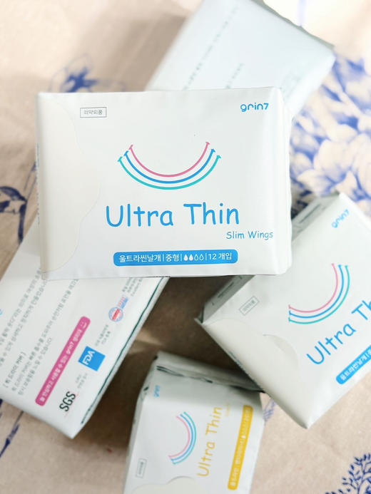 韩国Grin7超薄蜂窝瞬吸卫生巾 商品图2