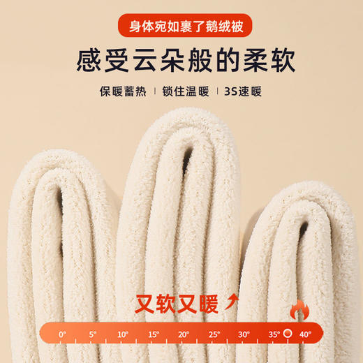 迪士尼儿童裤子加绒加厚冬季女童卫裤一体绒男童保暖裤外穿格子裤 商品图6