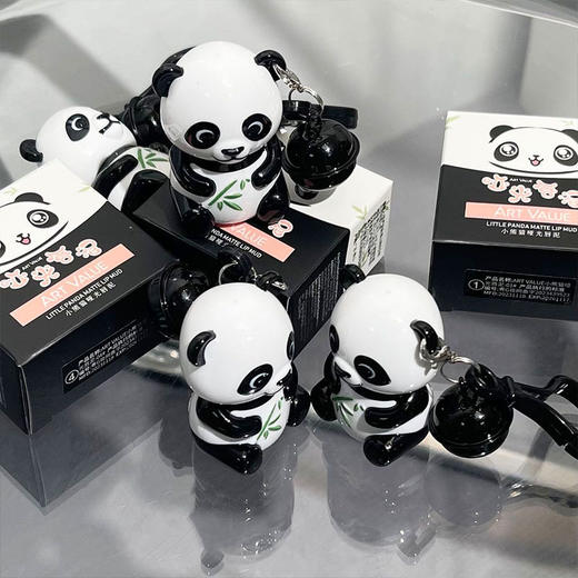 【小熊猫哑光唇泥！这个唇泥真的可爱晕了】迪姿小熊猫铃铛唇泥 丝绒哑光显白学生唇釉素颜自然显色彩妆。ry 商品图3
