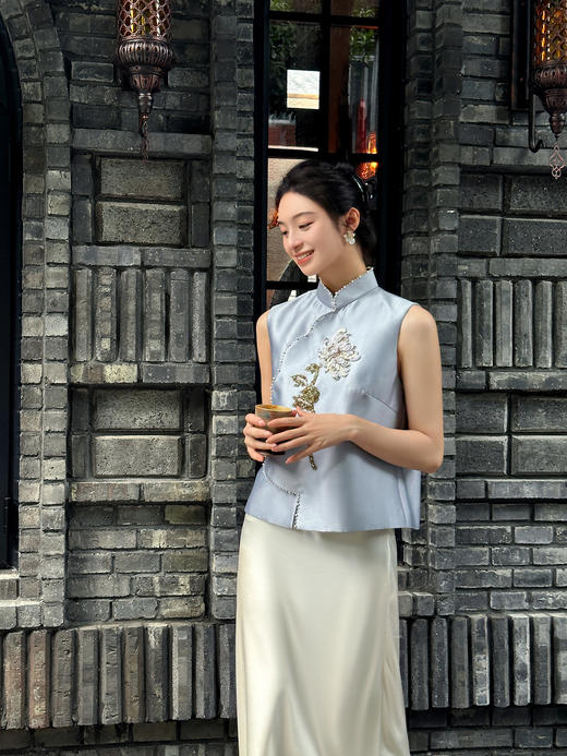 廷前观棠 | 清欢马甲 商品图4