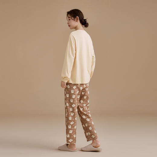 康妮雅女士长袖长裤套头套装 商品图1