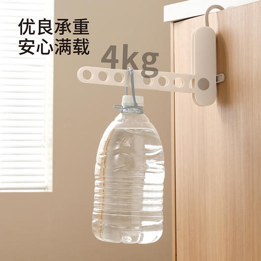 FaSoLa折叠衣架旅行便携新款晾衣架晾衣多功能酒店宿舍晾晒神器 商品图4