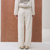 谜底牛仔裤女2025秋新品亲肤柔软舒适直筒撞色宽松百搭253MK1010 商品缩略图2