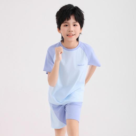 小汗娃必入❗高端牛货😎79💰🉐2套❗️上衣➕短裤，出口专业级儿童速干套装『北吉熊A类儿童防晒速干运动套装』 防晒冰丝凉感空调套装❄️高温首选时刻清爽❗ 商品图2