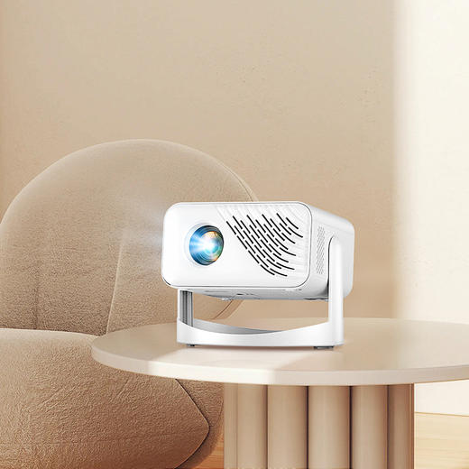 【新款云台投影仪】家用卧室超高清 小型便携式云台一体智能家庭影院  商品图3