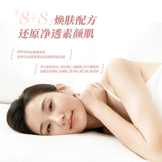 【会员秒杀】26年4月到期 ffit8专研 胶原蛋白肽饮 拍1800ml有加赠 商品图1