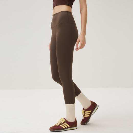 谜底瑜伽裤女2025秋季新品超弹高腰塑形原创印花九分裤253MK1166 商品图1