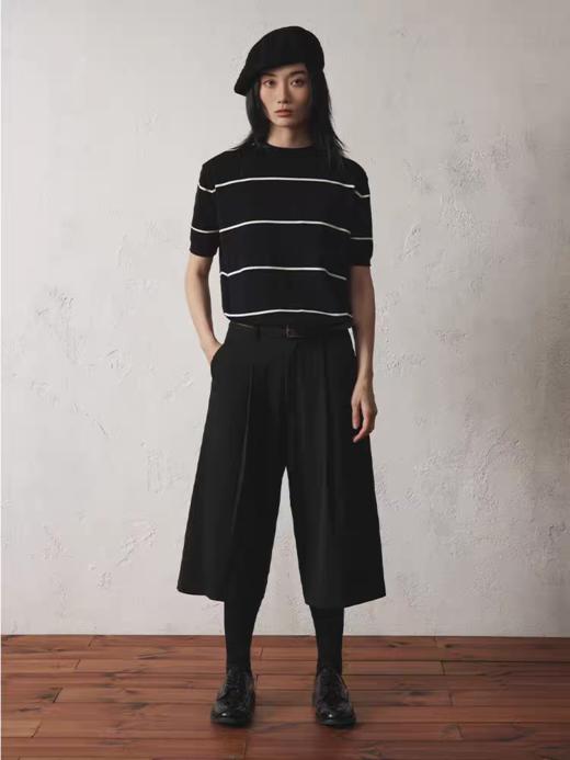 SUPERTOFU(SPTF)/WB-SS25-M001/微弹针织短袖T恤 商品图1