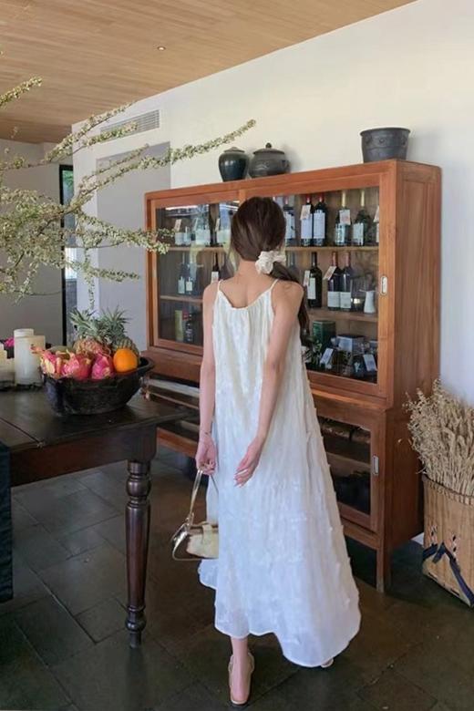 ANSUABEL 度假浪漫提花无袖连衣裙 20526 商品图6