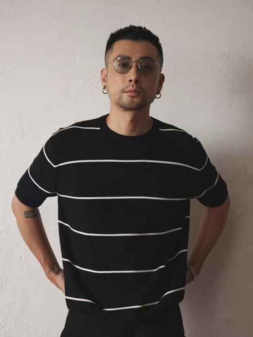 SUPERTOFU(SPTF)/WB-SS25-M001/微弹针织短袖T恤 商品图0