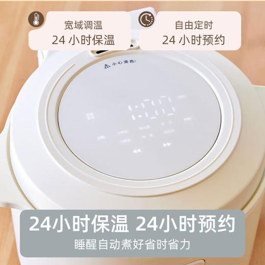 BRUNO 复古低糖电饭煲1.5L 家用1-3人煮饭炖汤煮粥高颜值压力电饭锅 商品图4