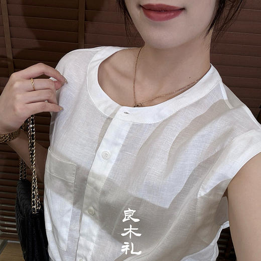 【现货】良木礼天丝上衣（腰带）（9115） 商品图1