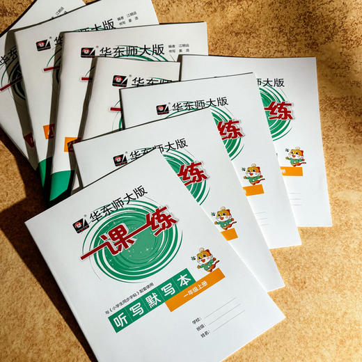 华东师大版一课一练 小学生同步字帖 附听写默写本 1-5年级上册 商品图9