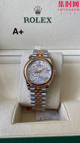 劳力士GS日志31系列 女款日志31mm 间玫金花朵盘光圈 女士腕表 2236机 新品劳力士女款蚝式日志型腕表31mm 到货