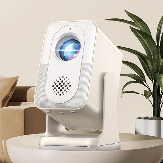 【投影仪家用1080P超高清】卧室投手机投屏 230°旋转支架 自动对焦 商品图0