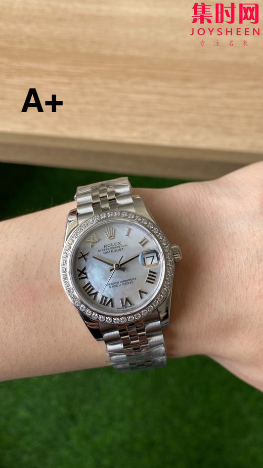 劳力士GS日志31系列 女款日志31mm 贝母罗马面钻圈 女士腕表 2236机 新品劳力士女款蚝式日志型腕表31mm 到货 商品图8