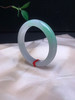 620338，52.5绿底正圈手镯、清新秀气，一截清新绿底，整条润润的 商品缩略图2