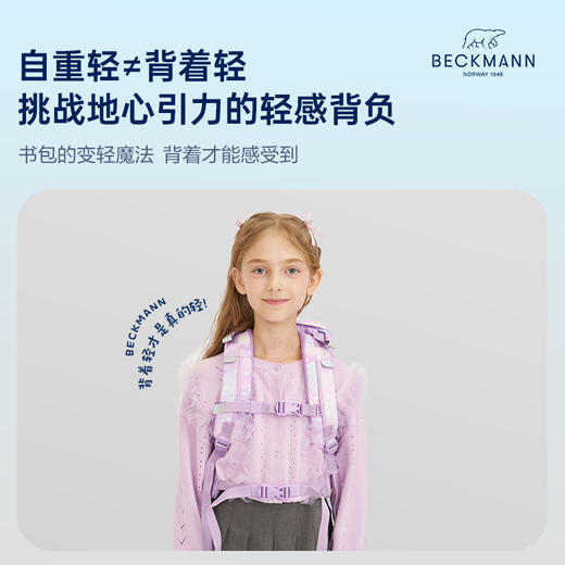 【一小时爸爸开学季专享】28L挪威NoBeckmann专业护脊书包，随机 赠送笔袋一个  有效减重50%重量，多次占据评测榜榜首 商品图0