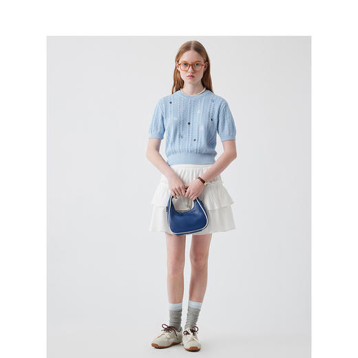 【大都会】TeenieWeenie小熊毛衣女2025夏季新款女装TTKW252405T 商品图2