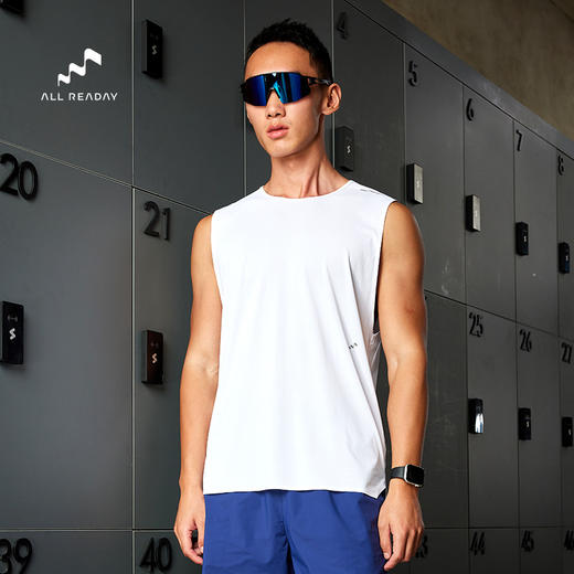 【好货清仓 立体透气孔 清爽无感】新奇天无痕切角城市户外速干背心-宽松版，码数偏大 商品图0