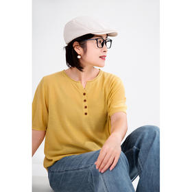 天丝短袖针织衫