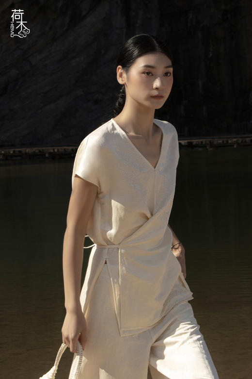 荷木HEMU丨青篱·上衣 商品图3