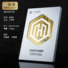 金属奖牌定制立体LOGO高档荣誉证书粉丝荣誉牌匾浮雕授权牌订制 商品缩略图5