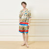 Solo seta男士真丝海边度假风短袖短裤套装桑蚕丝印花2025秋冬 商品缩略图1
