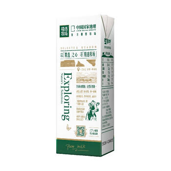 蒙牛蒙牛精选牧场纯牛奶全脂灭菌乳利乐苗条装250ml×12包 /水饮冲调 /常温奶 /基础牛奶 商品图3