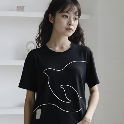 佐丹奴女装25年新款弹力保型T恤衫05395208 商品图11