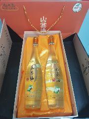 江垅 橄榄玻璃瓶精炼  纯茶油 500ml*2瓶 商品图0