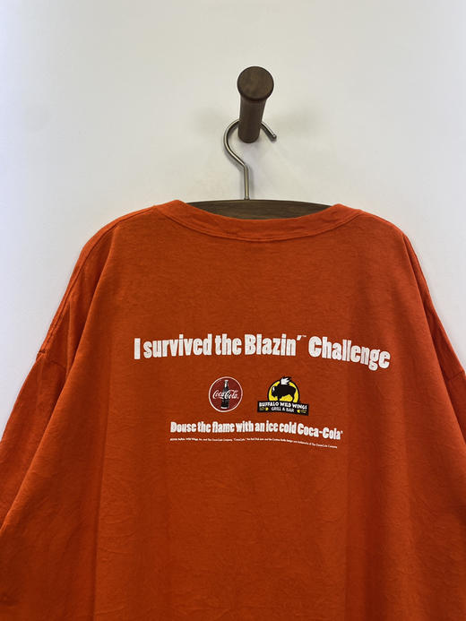 Y2K Vintage FRUIT OF THE LOOM 水果牌 可口可乐 火焰挑战 短袖T恤 _SST(XL) 商品图1