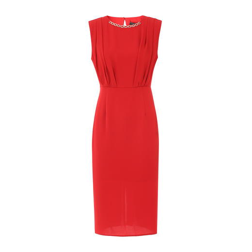 EITIE爱特爱夏季新款气质高腰显瘦设计小礼服连衣裙7877510 商品图10