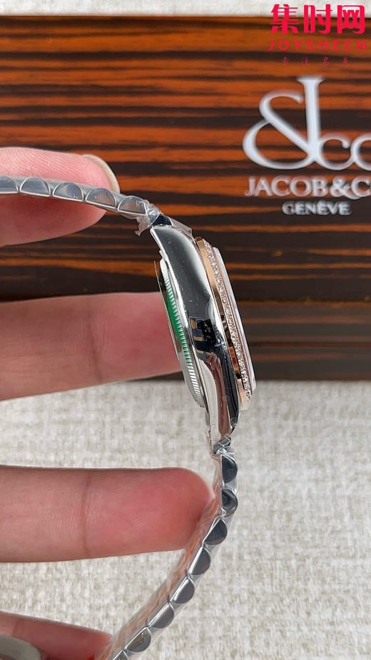 Rolex劳力士GS日志型系列 女款31mm 日志31系列 间玫金紫盘 女士腕表 搭载改Cal.2236 商品图4